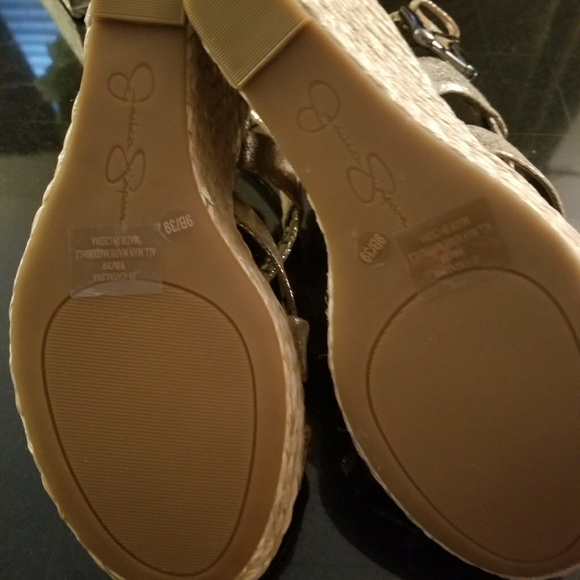 Jessica Simpson Rustic Platinum wedges - Picture 6 of 6